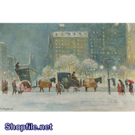 Tranh sơn dầu đàn ngựa ăn cỏ